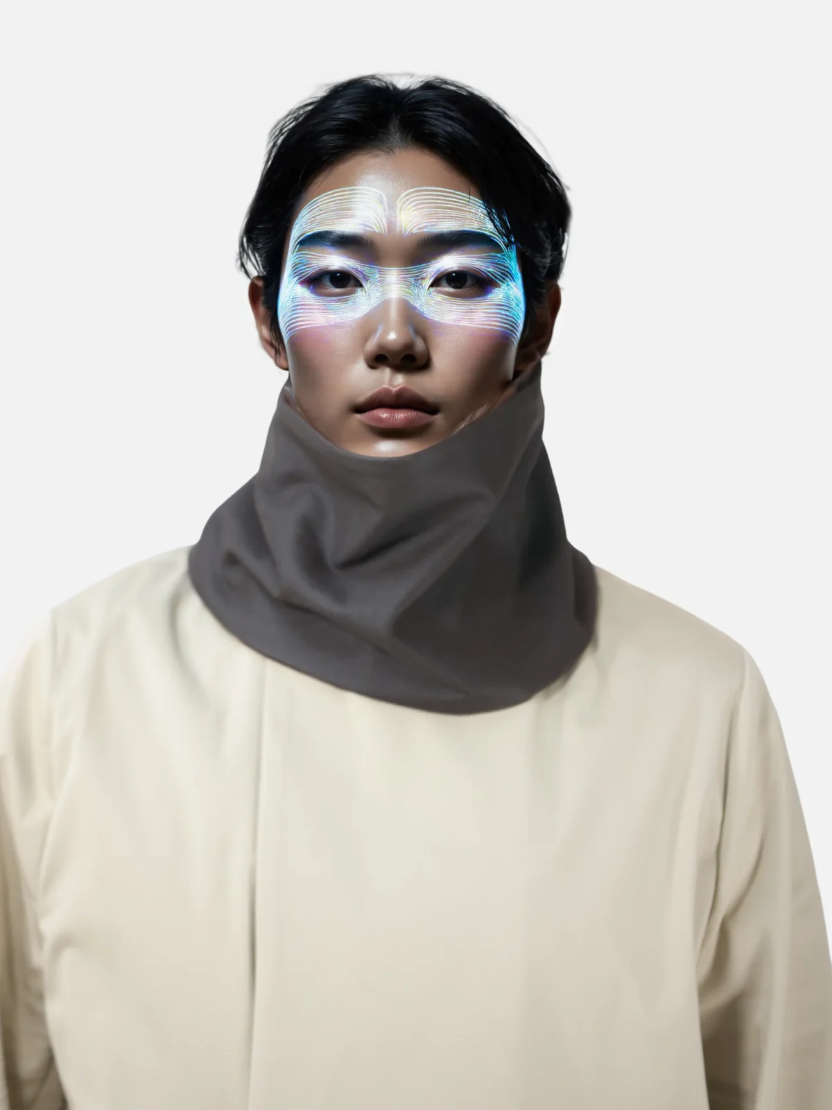 Tama choker - Waxed Chocolate