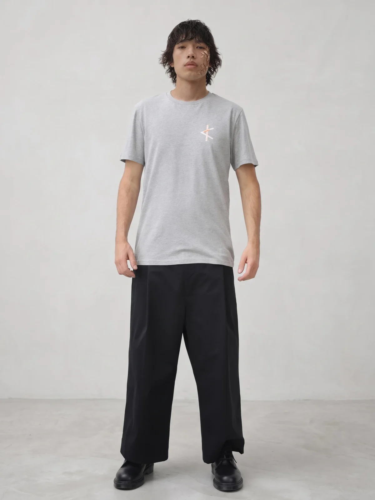 T-shirt Hypercube - Mauve